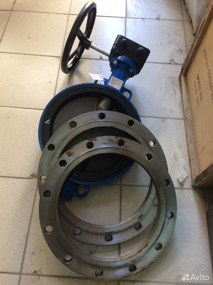 Затвор дисковый DN600 c редуктором ан2.521.1433-ук