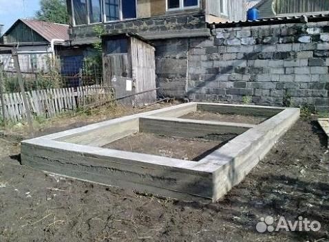 Фунджамент бани их газобетонных блоков