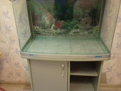 Продам аквариум jebo R375 (144 л) с тумбой