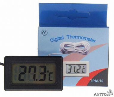 Бытовой термометр с цифровой индикацией