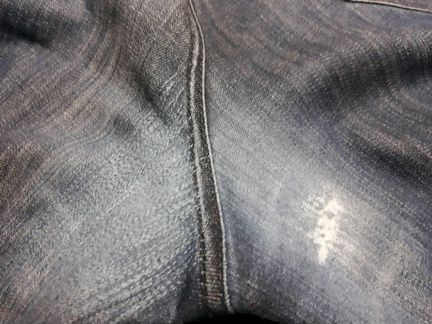 Реставрирую протёртые джинсы