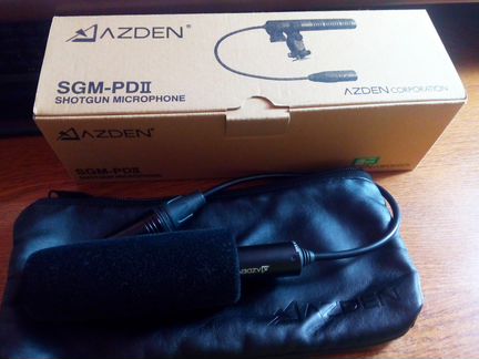 Микрофон пушка Azden SGM-pdii для видеокамер