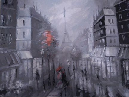 Картина Париж