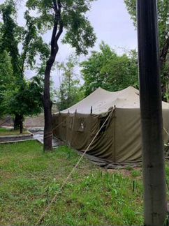 Армейская палатка усб 56. Новая