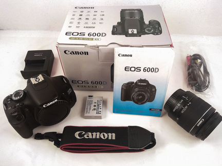 Cenon EOS 600D kit EF-S 18-55 III