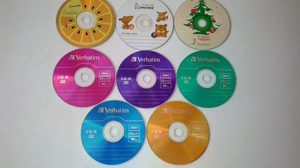 Чистые диски CD CD-RW DVD DVD-RW DVD+R (double 8,5