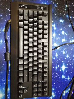 Keyboard Oklick 930G Black USB game LED