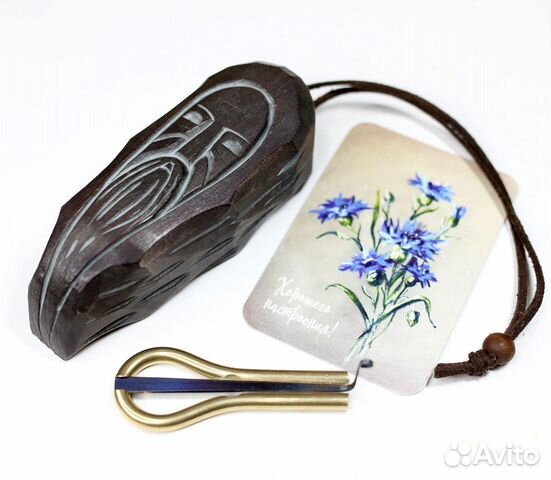 Алтайский Варган с чехлом шаман