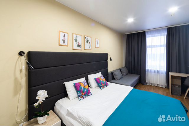 

1-к. квартира, 35 м², 2 кровати