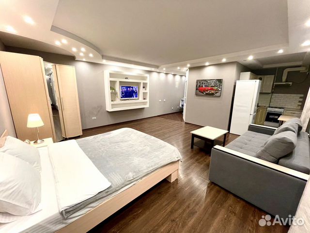 

1-к. квартира, 42 м², 2 кровати