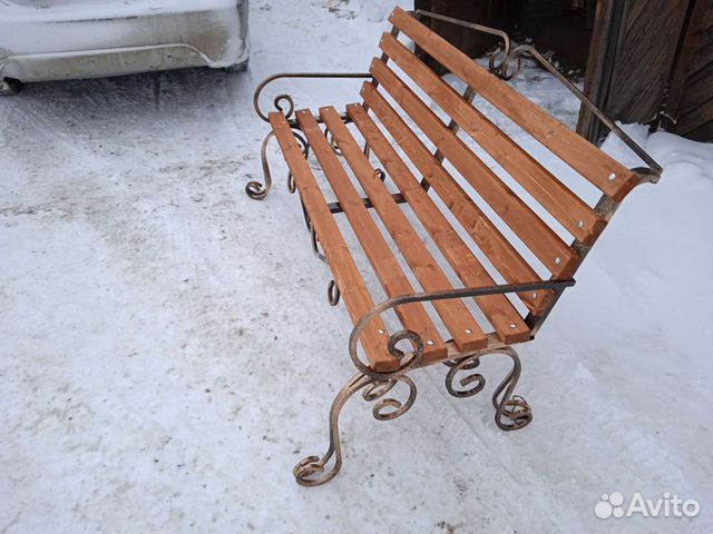 Скамейка кованная