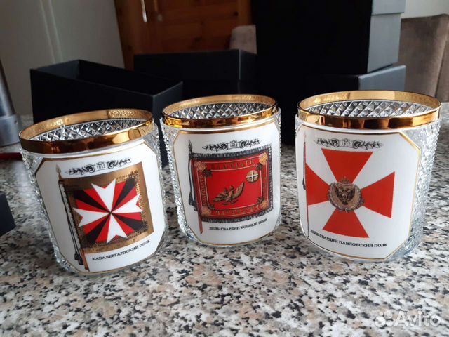 Хрустальные Стаканы для виски 1812 год