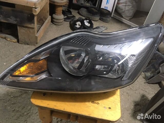 Левая фара на Форд фокус 2 рестайлинг