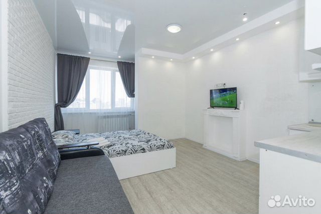 

Квартира-студия, 30 м², 2 кровати