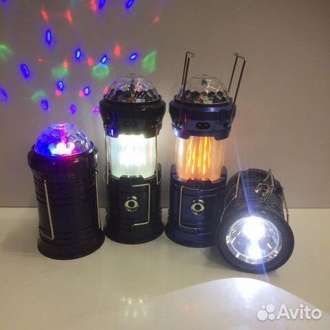 Складной кемпинговый фонарь Flamelight 4в1