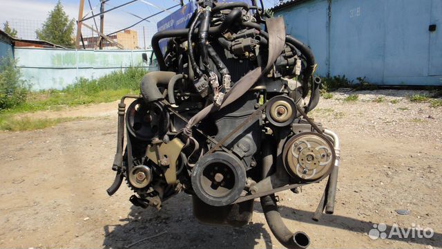 Контрактный б/у двигатель Mazda FE sohc Efi