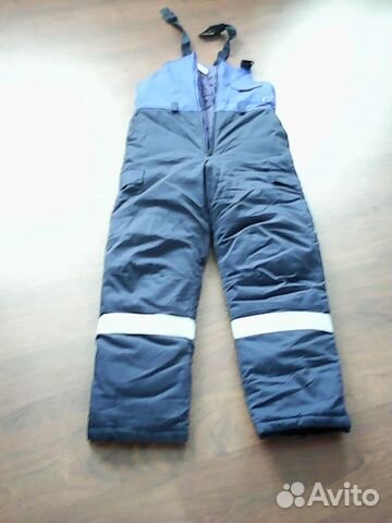 Мужской зимний полукомбинезон