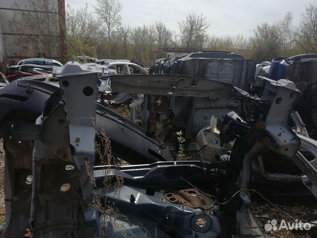 Лонжерон передний левый Opel Astra G