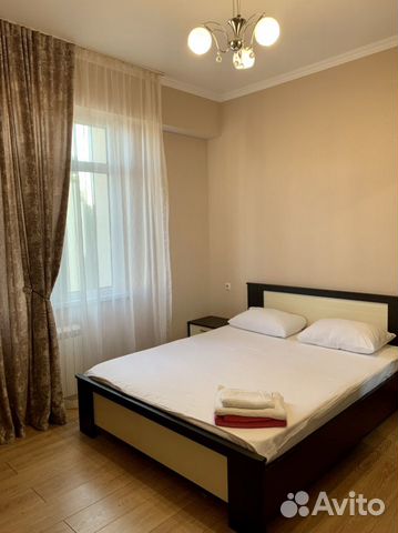 

1-к. квартира, 46 м², 2 кровати