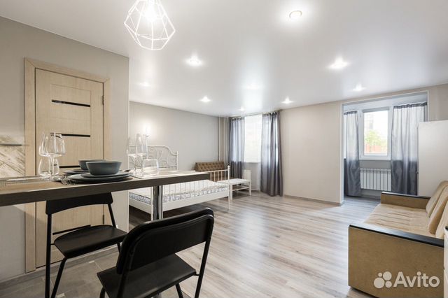 

1-к. квартира, 40 м², 2 кровати