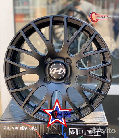 Диски Hyundai Kia R16 4x114,3 Black matt