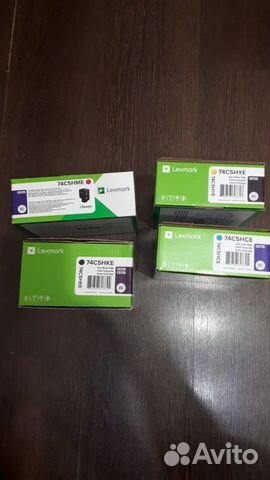 Картридж Lexmark 74C5HKE 74C5HK0 74C5HKO