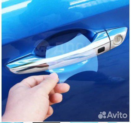 Защитная пленка на дверные ручки