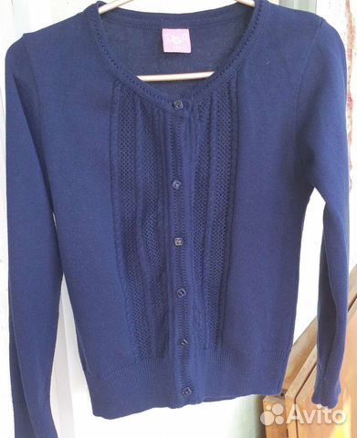 Джемпер школьный на девочку 134