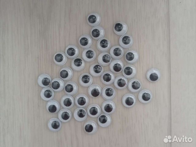 Глазки для игрушек d 10mm