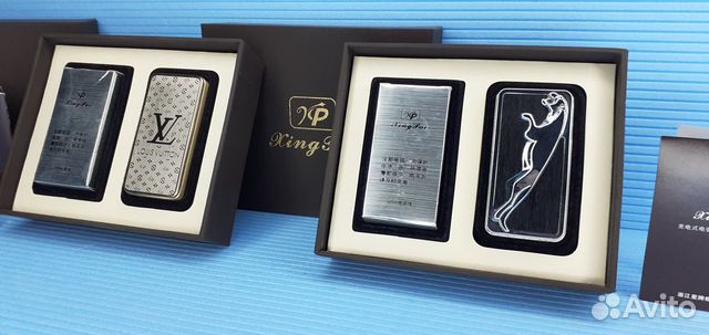 Зажигалка электронная двойная дуга USB Брендовые