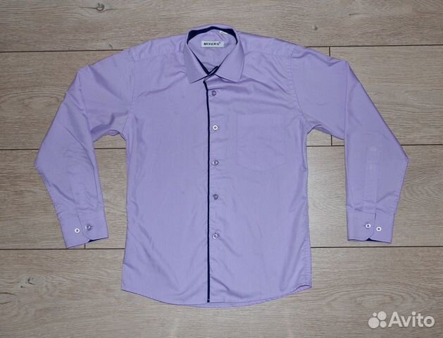 Сорочка Сореневая для мальчика mixers