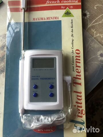 Определитель готовности теста с температурным уров