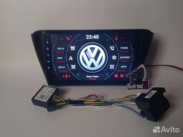 Магнитола skoda rapid 2gb 32gb 2014+