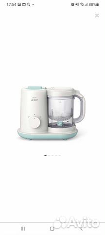 Пароварка блендер philips avent в отличном состоян