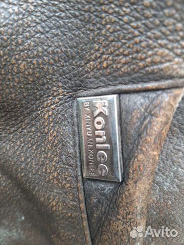Куртка кожаная Pilot на цигейке 48-50 размер