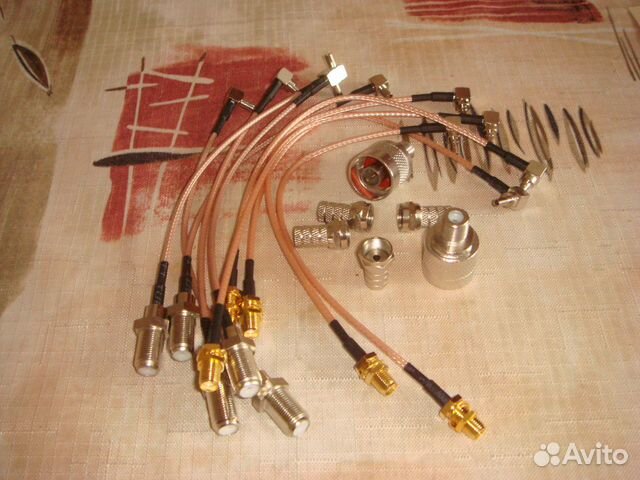 Адаптер пигтейл CRC9, TS9 на F от модема к антенне