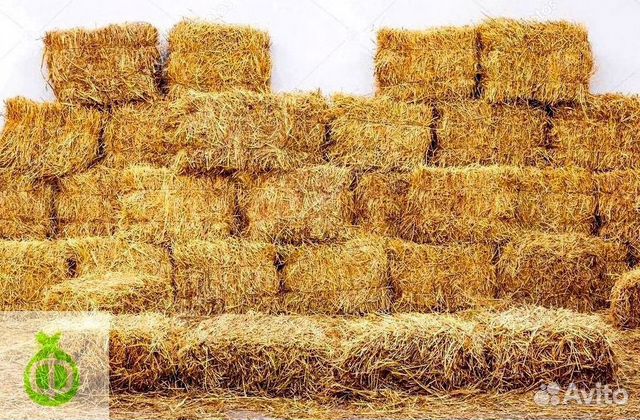 Солома в тюках с доставкой