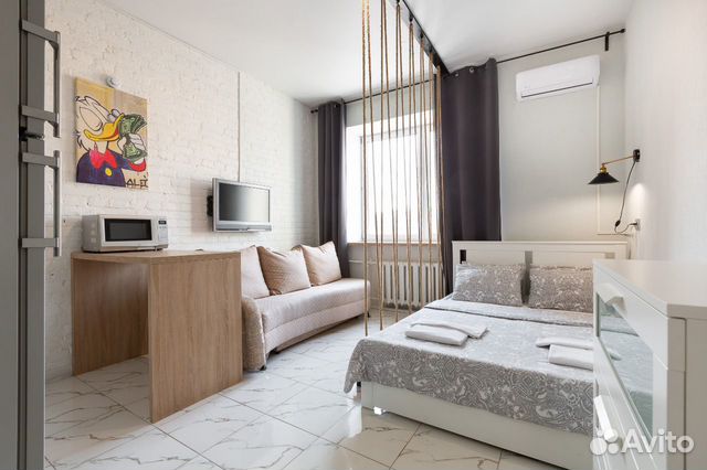 

1-к. квартира, 30 м², 2 кровати