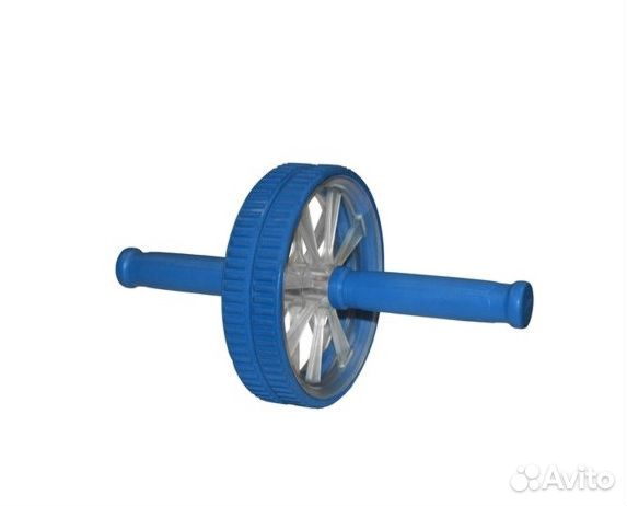 Ролик для пресса гимнастический двойной Leco