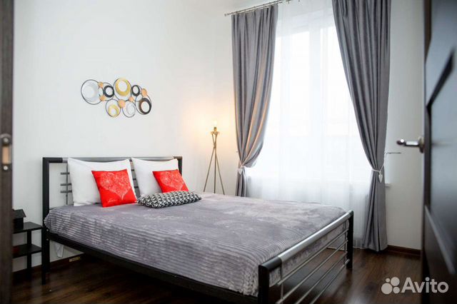 

1-к. квартира, 38 м², 3 кровати