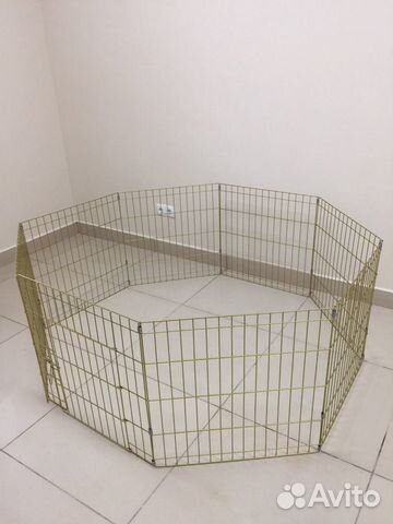 Вольер под золото на 6 секций новый