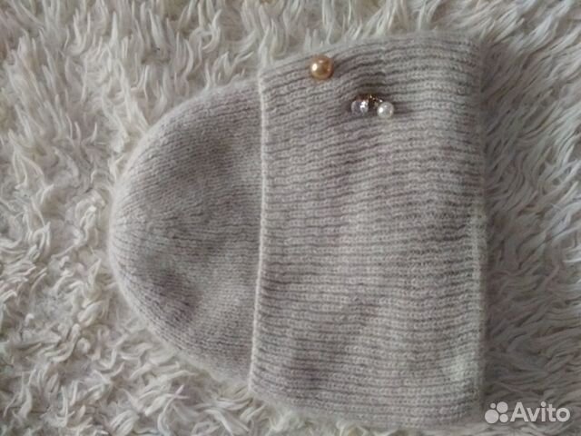 Шапка вязанная женская