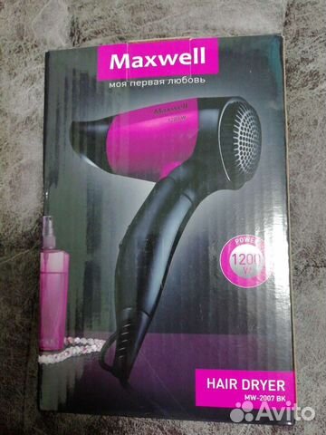 Фен для волос новый