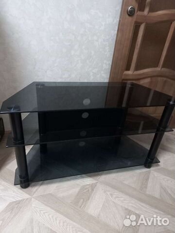 Стеклянная тумба