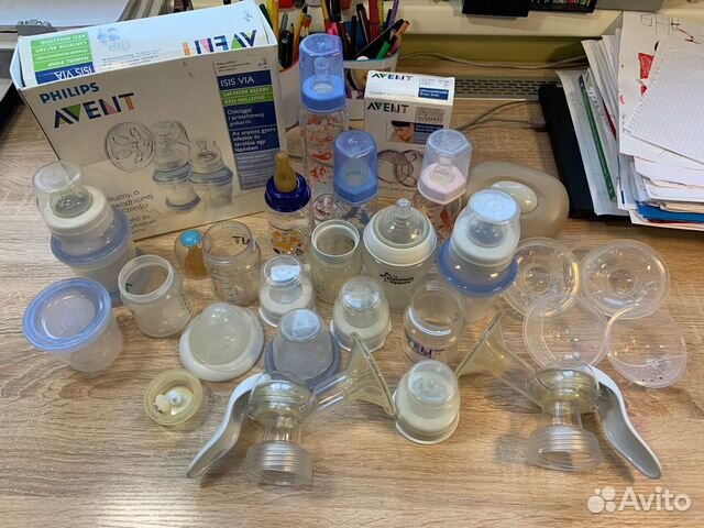 Б/У Набор для кормления грудничков avent