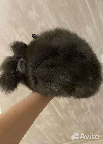 Берет норковый