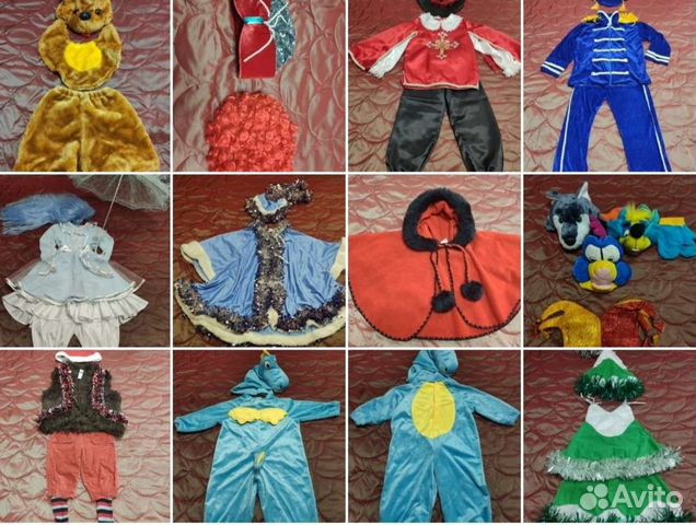 Детские новогодние костюмы