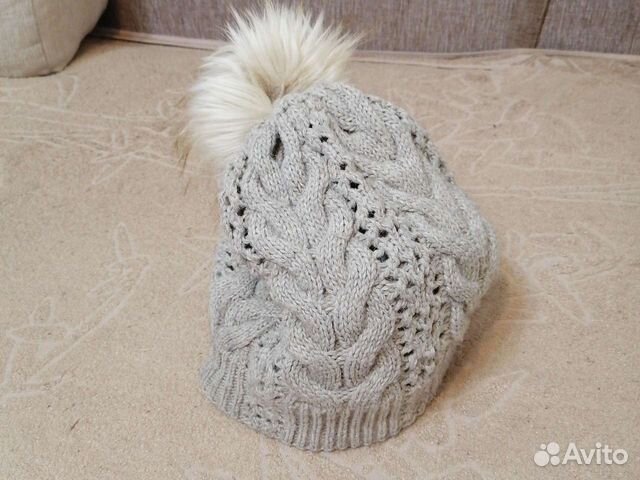 Шапка зимняя женская, за 2 шоколадки