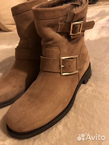 Сапоги на натуральном меху