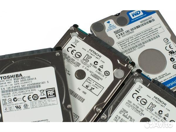 Жесткие диски ssd/hdd